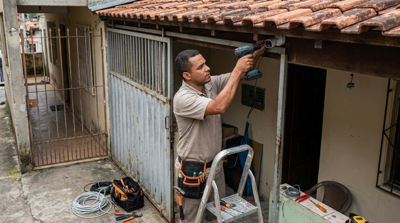 Instalacao de cameras de seguranca em Manaus‑AM