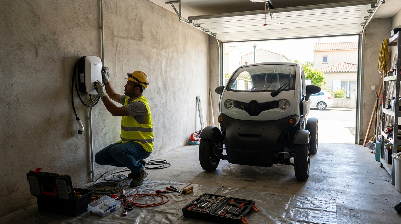 Instalacao de carregador de carro eletrico profissional em Manaus‑AM