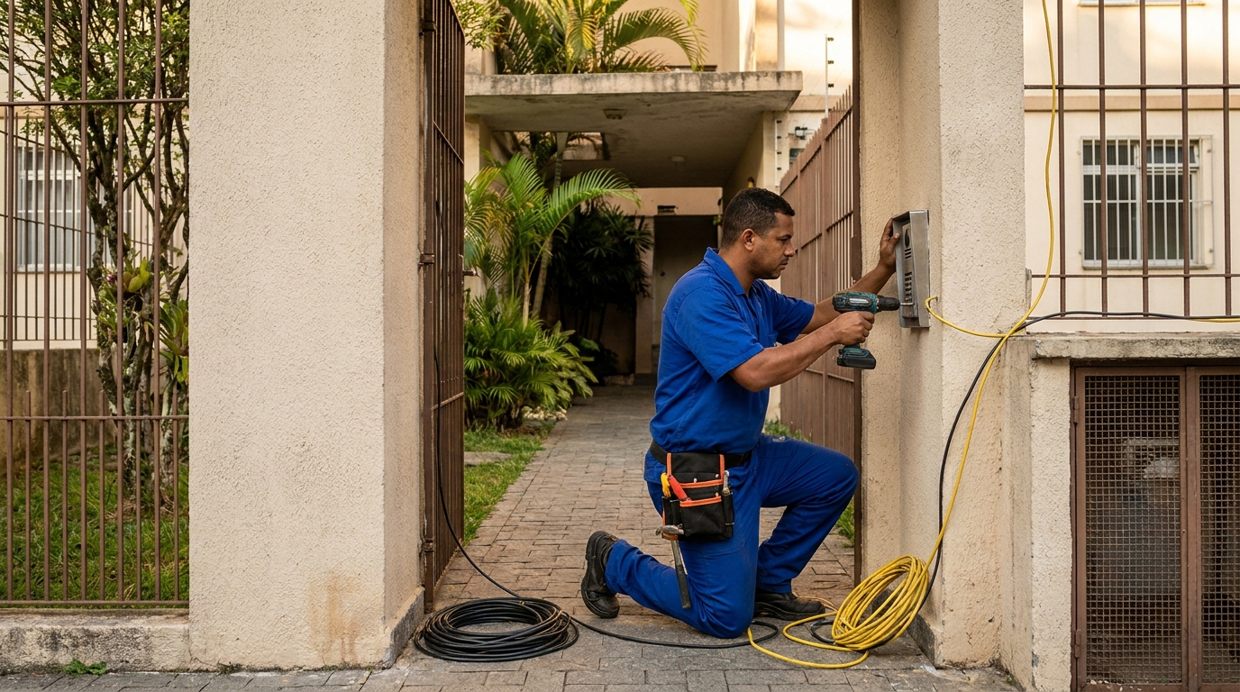 Instalacao de interfone profissional em Manaus‑AM