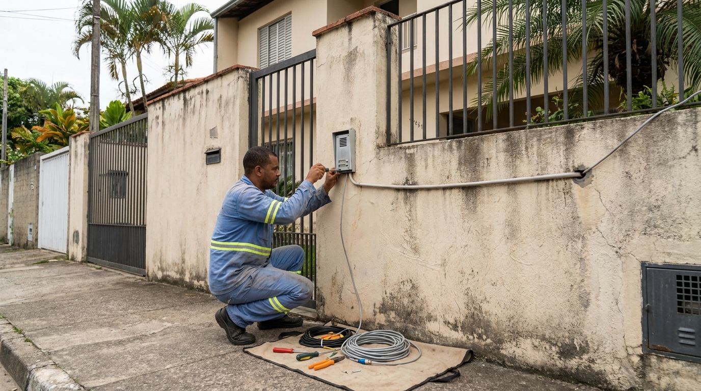 Instalacao de video porteiro em Manaus‑AM
